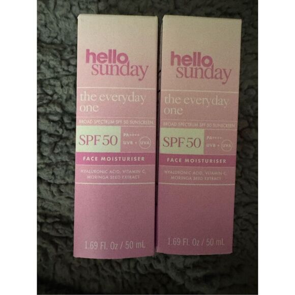 HELLO SUNDAY The Everyday One Face Moisturiser SPF 50 bundle - Picture 1 of 1